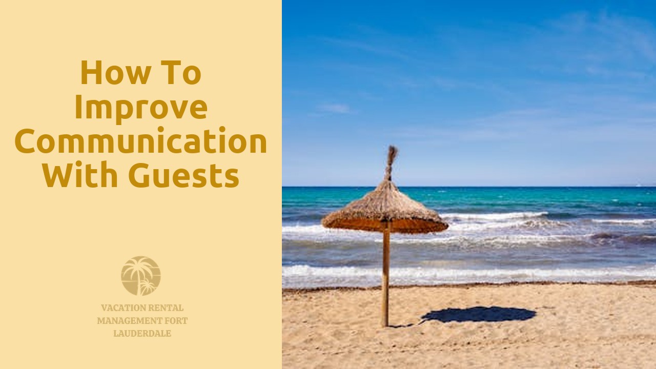 How to Improve Communication with Guests